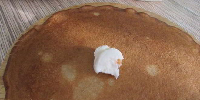 Рецепт блинчиков персик