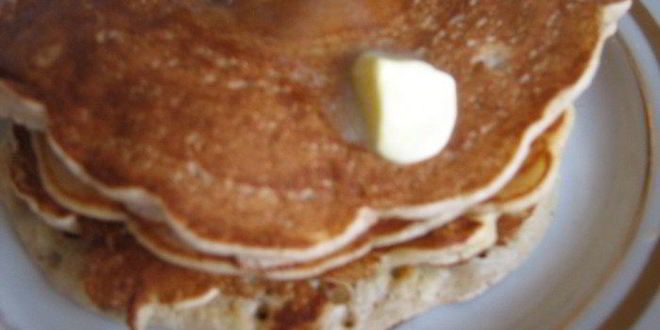 Рецепт блинчиков ржаных с яблоками