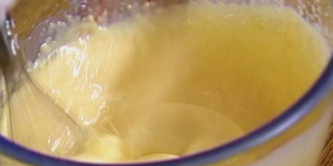 Рецепт блинчиков с черникой, имбирем и корицей