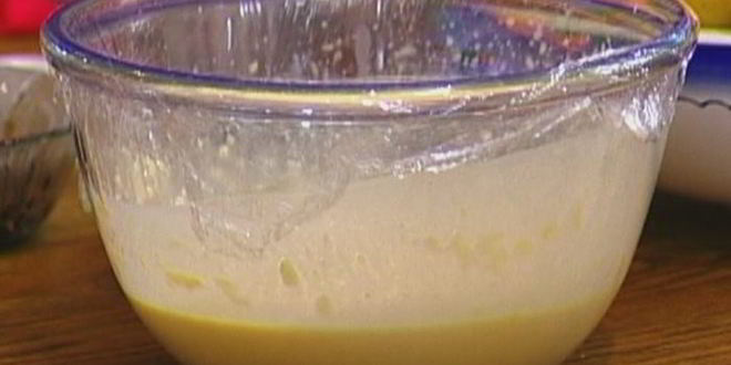 Рецепт блинчиков с черникой, имбирем и корицей