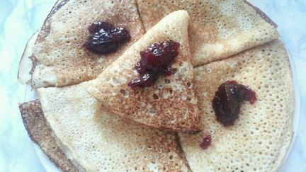 Рецепт Блинчиков с дырочками на кефире и воде