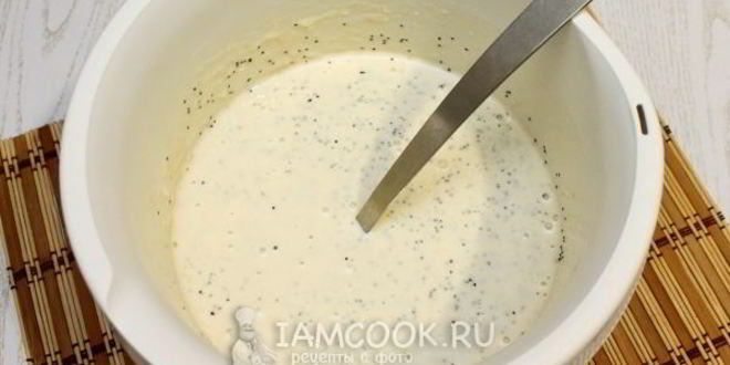 Рецепт блинчиков с маком