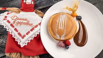 Рецепт Блинчиков с шоколадным соусом