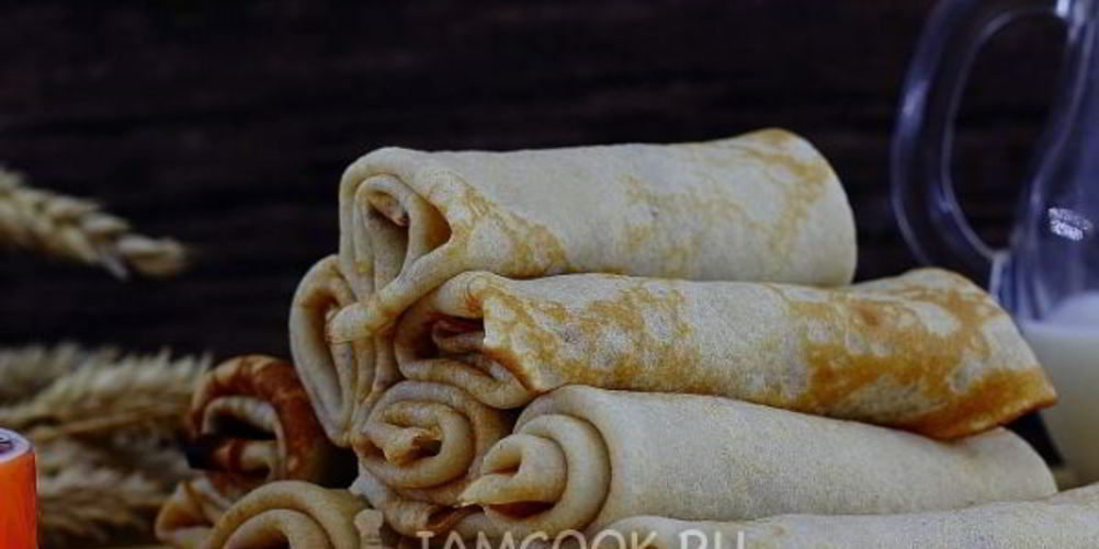 Как приготовить блины ассорти