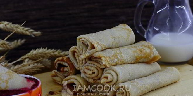 Рецепт блинов ассорти