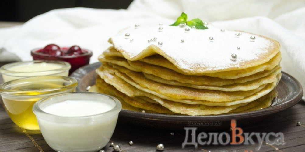 Как приготовить блины на дрожжах