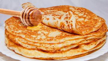 Рецепт Блинов на кислом молоке пышные