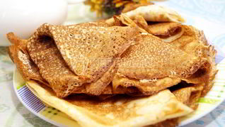 Рецепт Блинов с дырочками