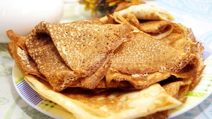 Рецепт Блинов с дырочками