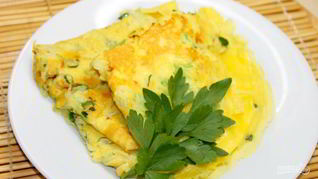 Рецепт Блинов с кабачками