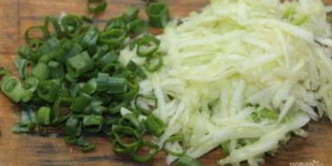 Рецепт блинов с кабачками