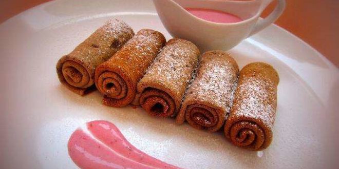 Рецепт блинов с какао-порошком