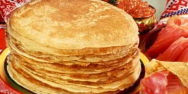 Рецепт блинов с картошкой и грибами