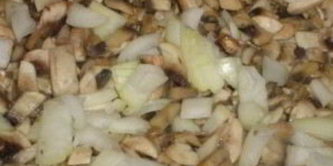 Рецепт блинов с картошкой и грибами