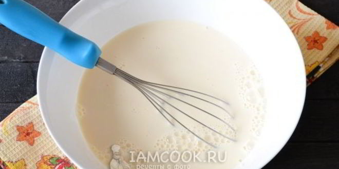 Рецепт блинов с картошкой