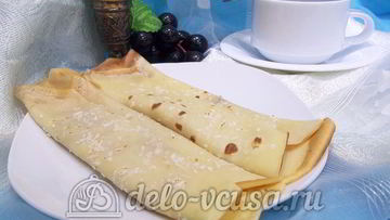 Рецепт Блинов с кокосовой стружкой