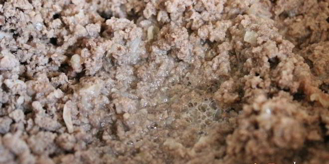 Рецепт блинов с мясом по-домашнему