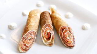 Рецепт Блинов с семгой