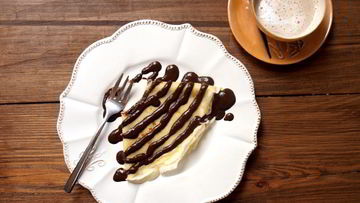 Рецепт Блинов с шоколадом