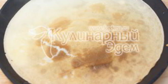 Рецепт блинов с творогом и маком