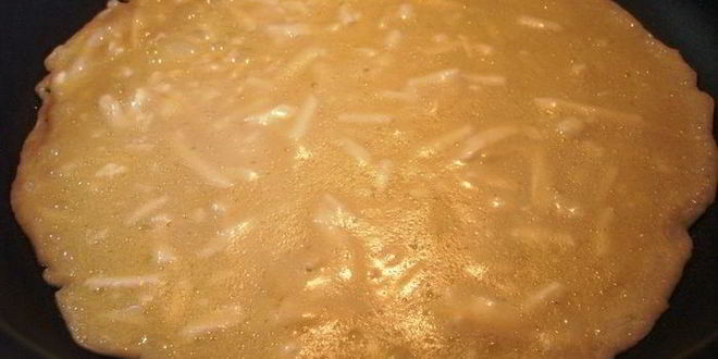 Рецепт блинов сырных, сладко-соленые