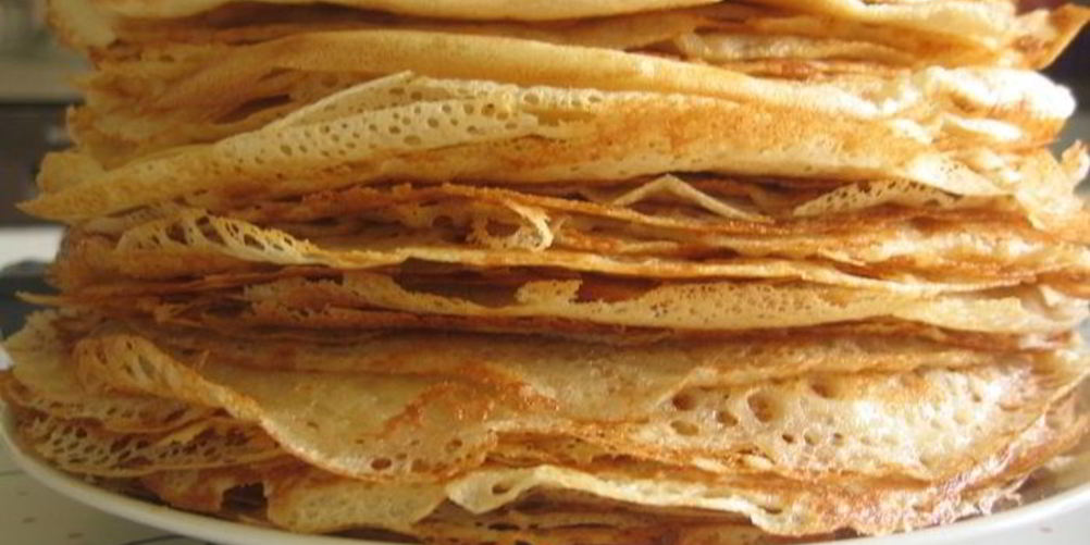 Как приготовить диетические блины на воде