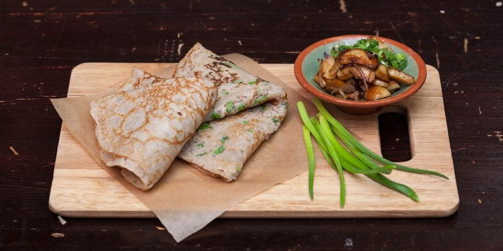 Как приготовить гречишные блины постные