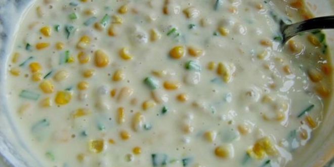 Рецепт кукурузных блинчиков с сальсой из груши и авокадо