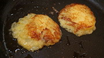 Рецепт Литовских картофельных блинов со сметаной