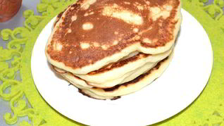 Рецепт Панкейков на кефире