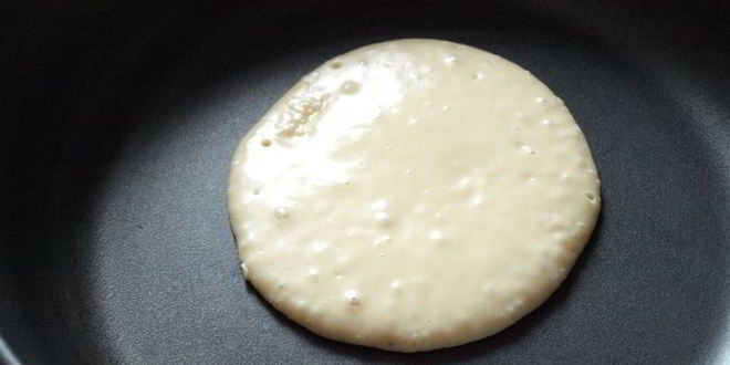 Рецепт панкейков на молоке