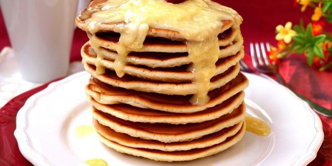 Рецепт панкейков на молоке