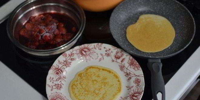 Рецепт панкейков с манной крупой