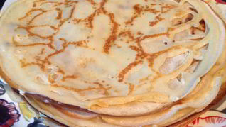 Рецепт блинов на кипятке