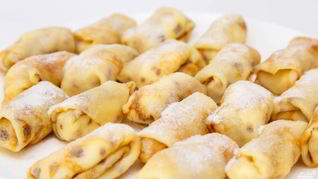 Рецепт блинов с творогом