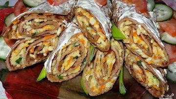 Рецепт Печеночных блинов с морковкой