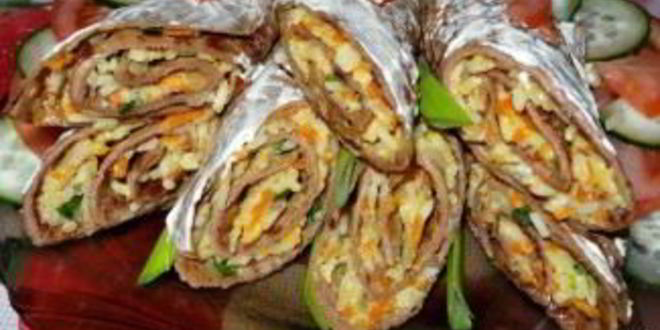 Рецепт печеночных блинов с морковкой