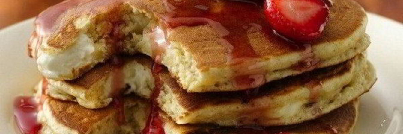 Рецепт Пышных панкейков к завтраку