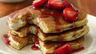 Рецепт Пышных панкейков к завтраку