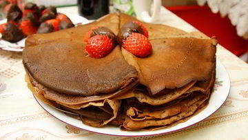 Рецепт Шоколадных блинов