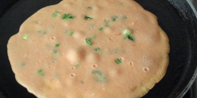 Рецепт томатных блинчиков