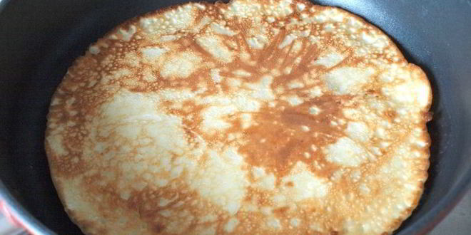 Рецепт яблочных блинчиков