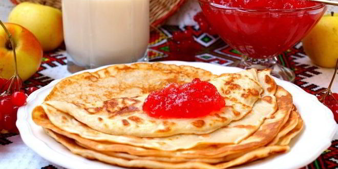 Рецепт яблочных блинчиков