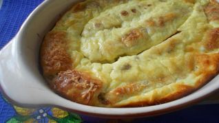 Рецепт Запеченных блинов с курицей и шампиньонами
