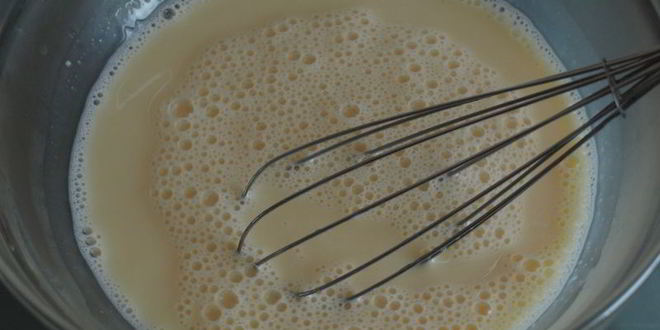 Рецепт заварных блинов на сгущенном молоке