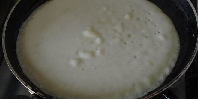 Рецепт заварных блинов на сгущенном молоке