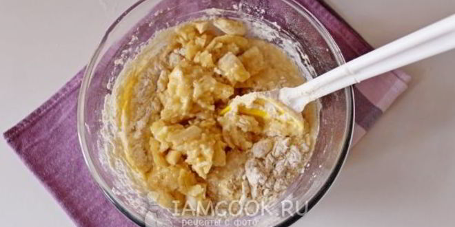 Рецепт банановых булочек