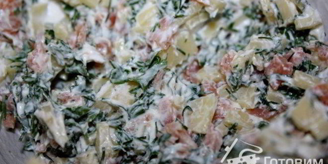 Рецепт булочек-маффинов с сырно-рыбной начинкой