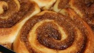 Рецепт Булочек с корицей за полтора часа