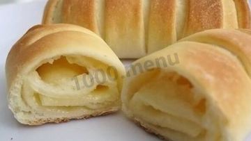 Рецепт Булочек с сыром из дрожжевого теста